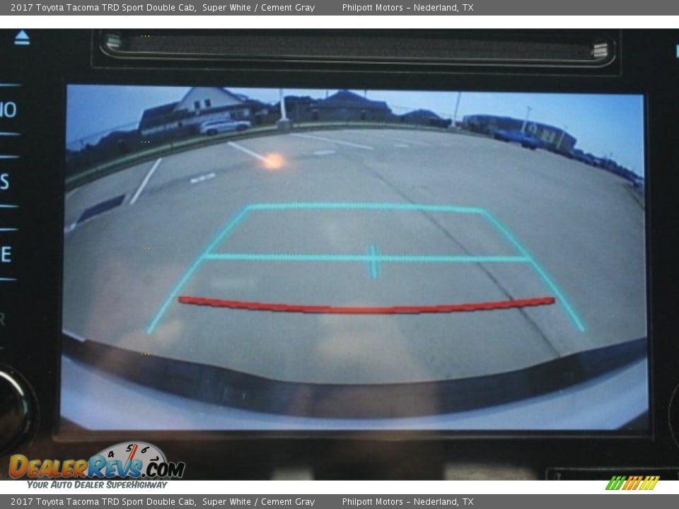 2017 Toyota Tacoma TRD Sport Double Cab Super White / Cement Gray Photo #15