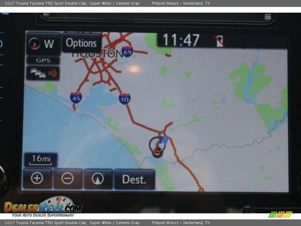 2017 Toyota Tacoma TRD Sport Double Cab Super White / Cement Gray Photo #16