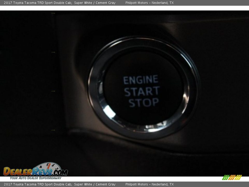 2017 Toyota Tacoma TRD Sport Double Cab Super White / Cement Gray Photo #18