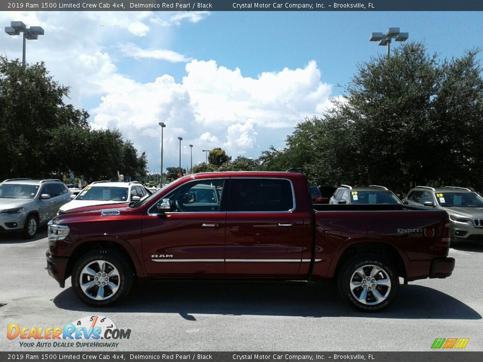 2019 Ram 1500 Limited Crew Cab 4x4 Delmonico Red Pearl / Black Photo #2