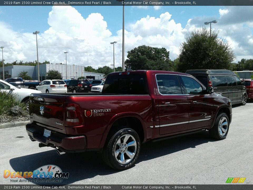 2019 Ram 1500 Limited Crew Cab 4x4 Delmonico Red Pearl / Black Photo #5