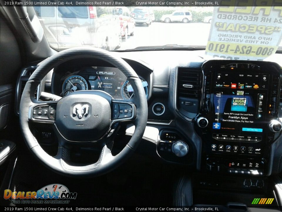 2019 Ram 1500 Limited Crew Cab 4x4 Delmonico Red Pearl / Black Photo #13