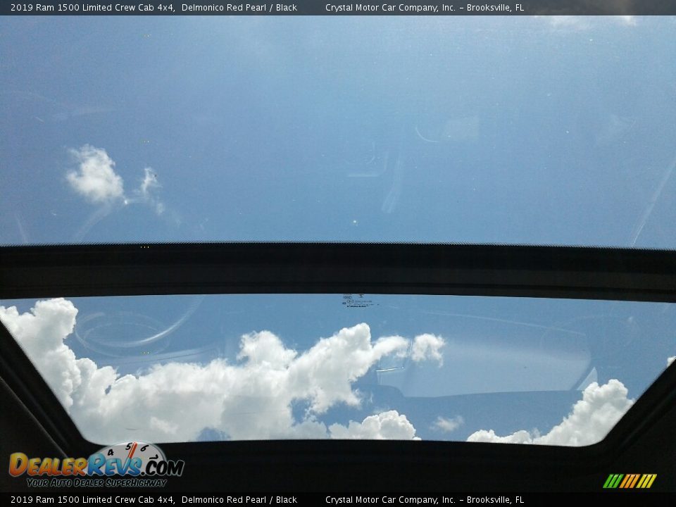 2019 Ram 1500 Limited Crew Cab 4x4 Delmonico Red Pearl / Black Photo #17