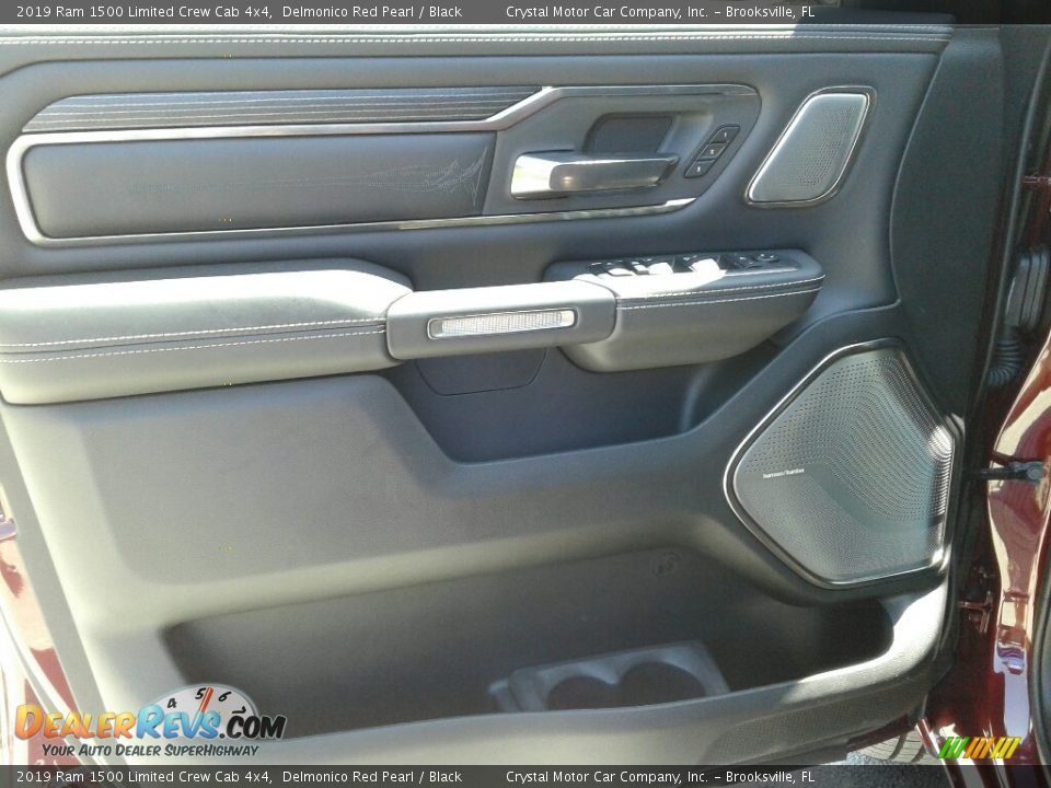 2019 Ram 1500 Limited Crew Cab 4x4 Delmonico Red Pearl / Black Photo #18