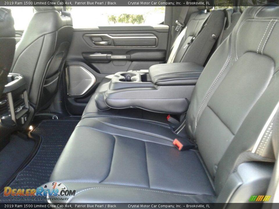 2019 Ram 1500 Limited Crew Cab 4x4 Patriot Blue Pearl / Black Photo #10
