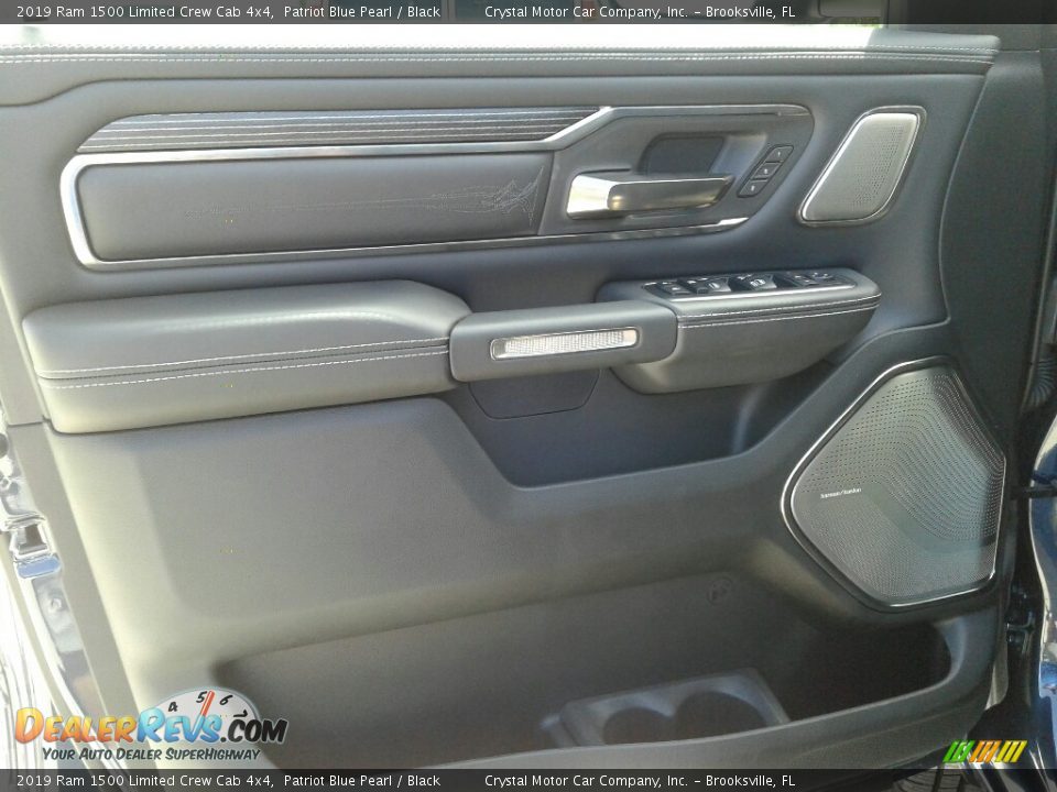 2019 Ram 1500 Limited Crew Cab 4x4 Patriot Blue Pearl / Black Photo #18