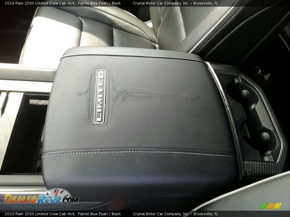 2019 Ram 1500 Limited Crew Cab 4x4 Patriot Blue Pearl / Black Photo #19