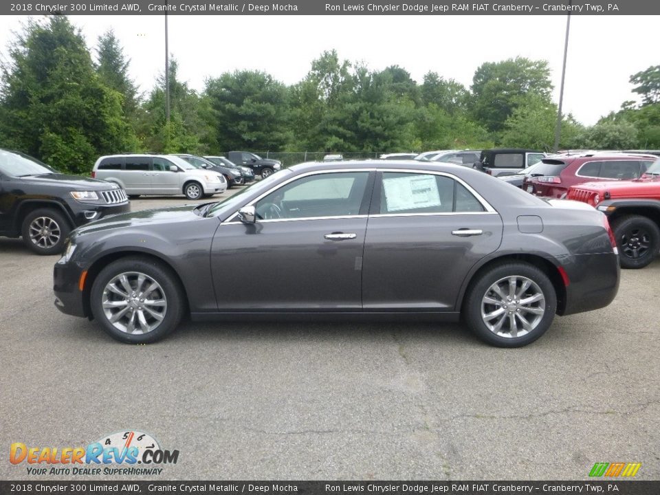 2018 Chrysler 300 Limited AWD Granite Crystal Metallic / Deep Mocha Photo #2
