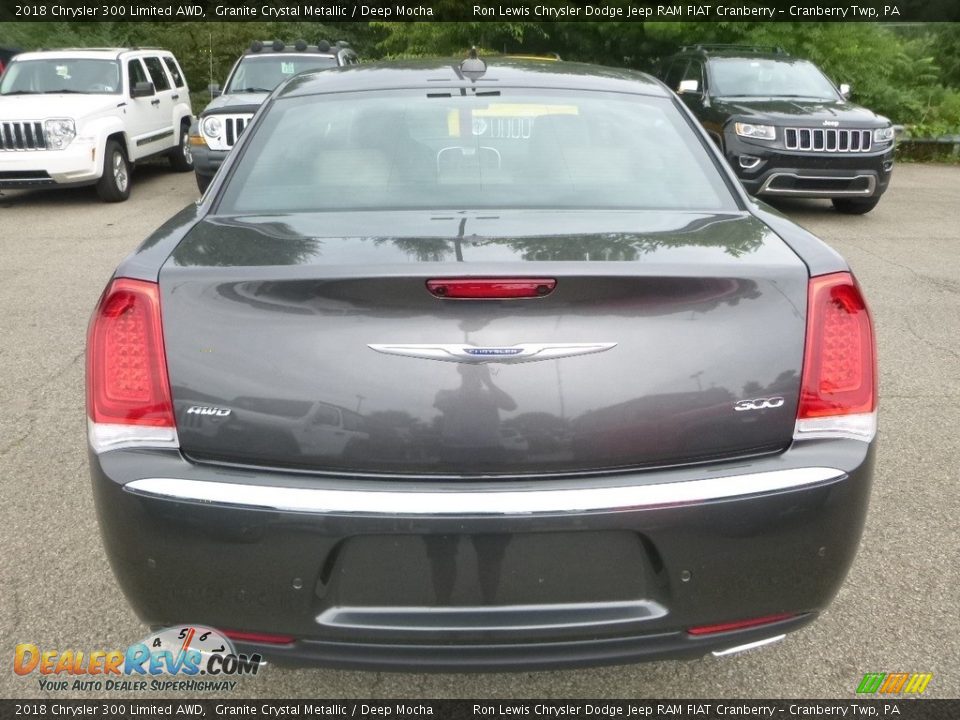 2018 Chrysler 300 Limited AWD Granite Crystal Metallic / Deep Mocha Photo #4