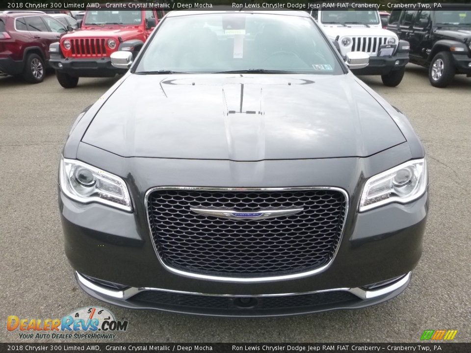 2018 Chrysler 300 Limited AWD Granite Crystal Metallic / Deep Mocha Photo #8