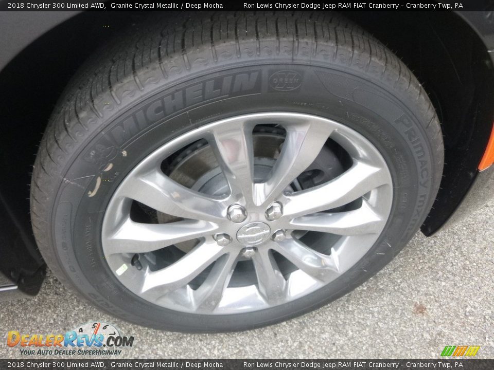 2018 Chrysler 300 Limited AWD Granite Crystal Metallic / Deep Mocha Photo #9
