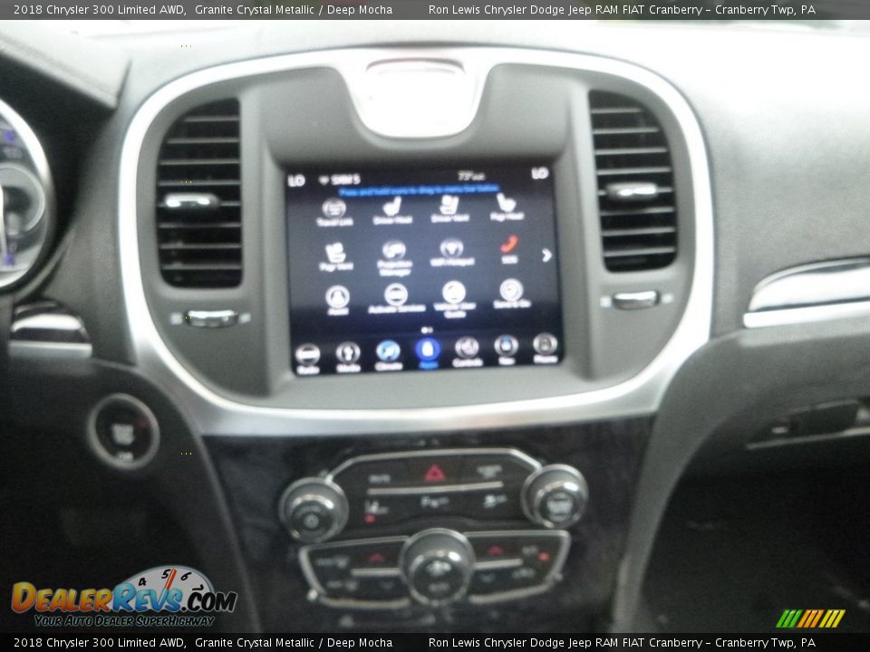 2018 Chrysler 300 Limited AWD Granite Crystal Metallic / Deep Mocha Photo #17