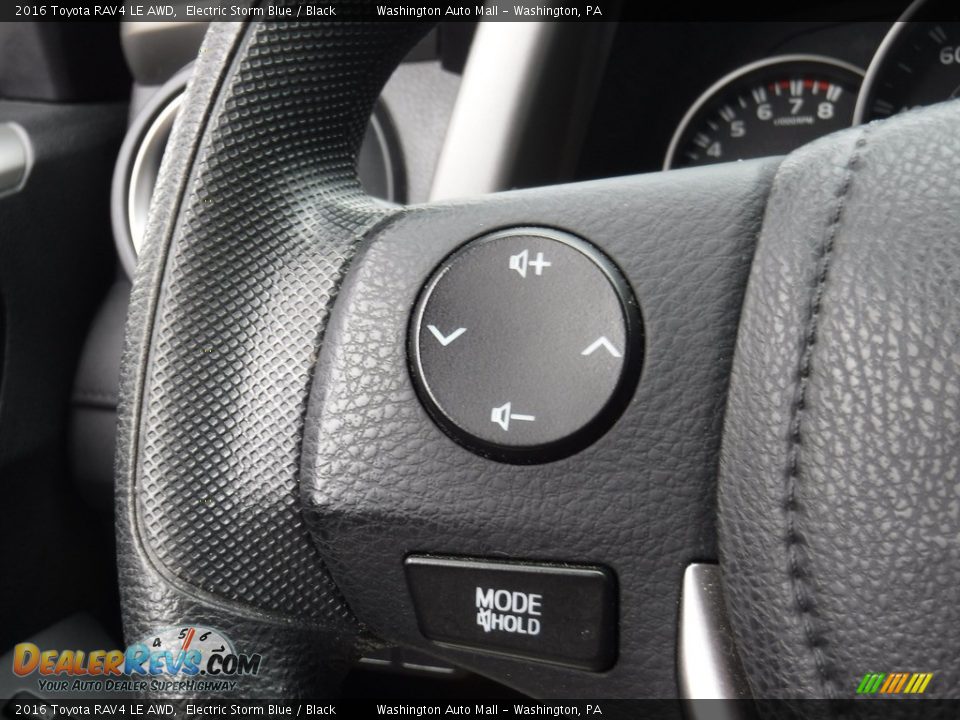 2016 Toyota RAV4 LE AWD Electric Storm Blue / Black Photo #20