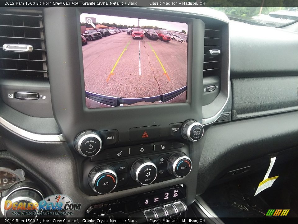 2019 Ram 1500 Big Horn Crew Cab 4x4 Granite Crystal Metallic / Black Photo #8