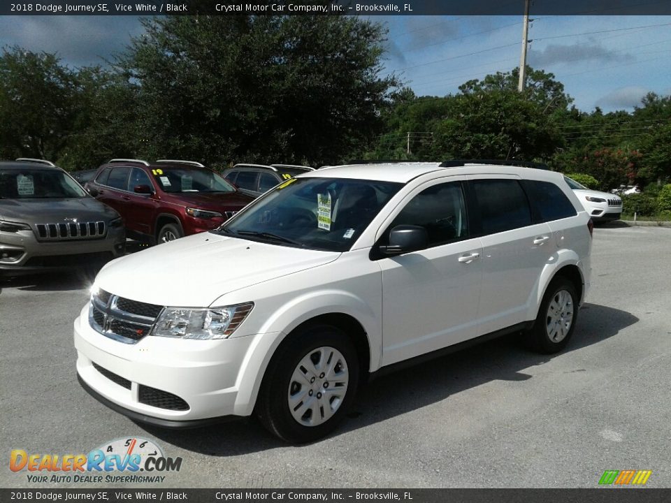 2018 Dodge Journey SE Vice White / Black Photo #1