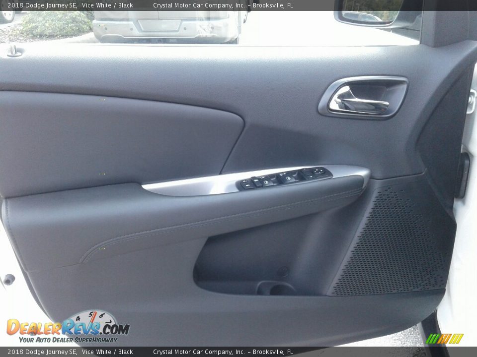 2018 Dodge Journey SE Vice White / Black Photo #17