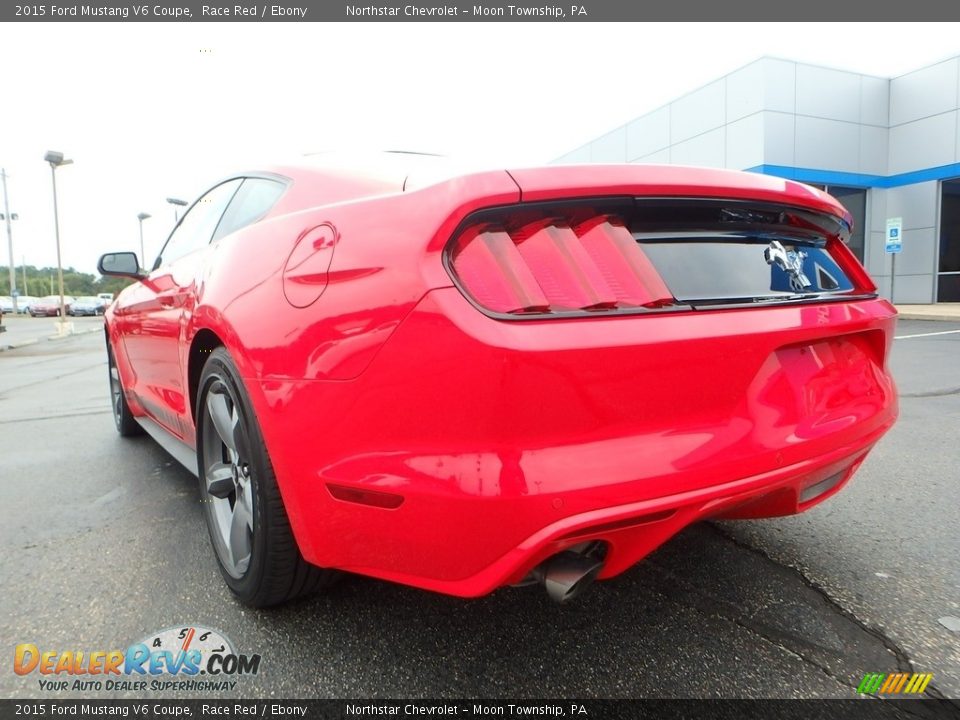 2015 Ford Mustang V6 Coupe Race Red / Ebony Photo #5