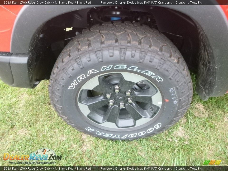 2019 Ram 1500 Rebel Crew Cab 4x4 Flame Red / Black/Red Photo #2