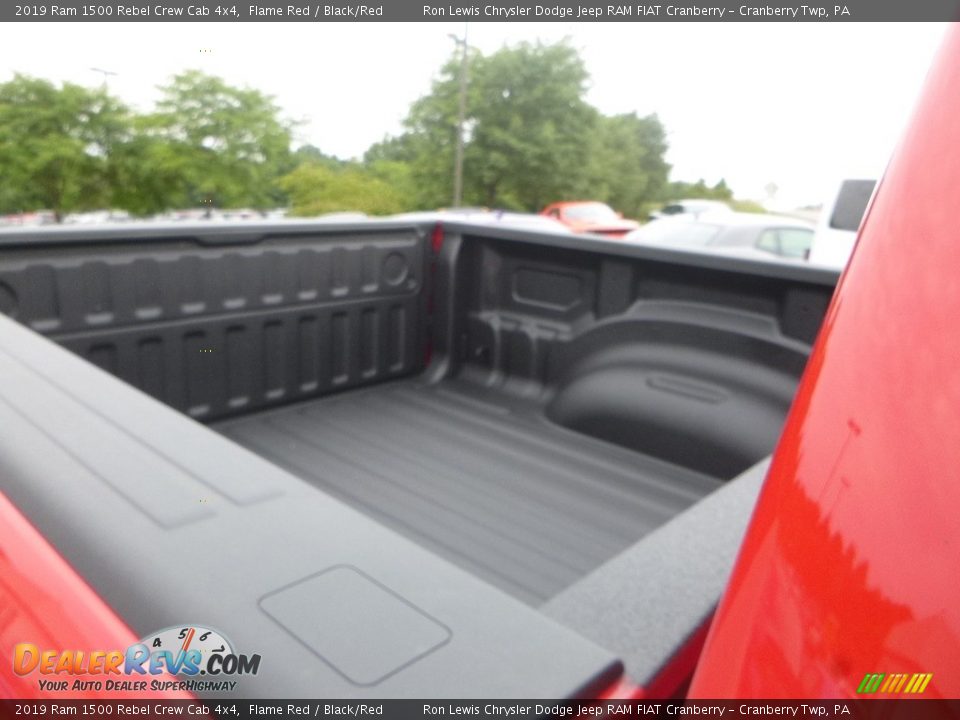 2019 Ram 1500 Rebel Crew Cab 4x4 Flame Red / Black/Red Photo #13