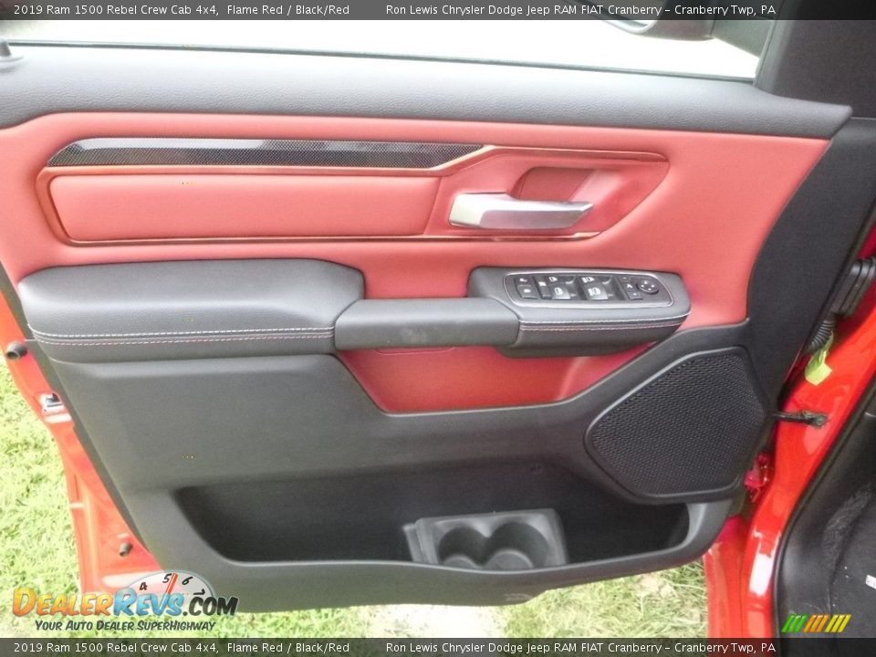 2019 Ram 1500 Rebel Crew Cab 4x4 Flame Red / Black/Red Photo #15