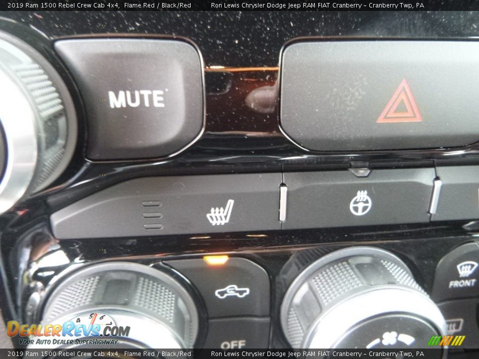 2019 Ram 1500 Rebel Crew Cab 4x4 Flame Red / Black/Red Photo #19