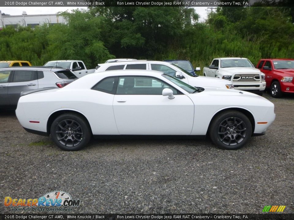 2018 Dodge Challenger GT AWD White Knuckle / Black Photo #3