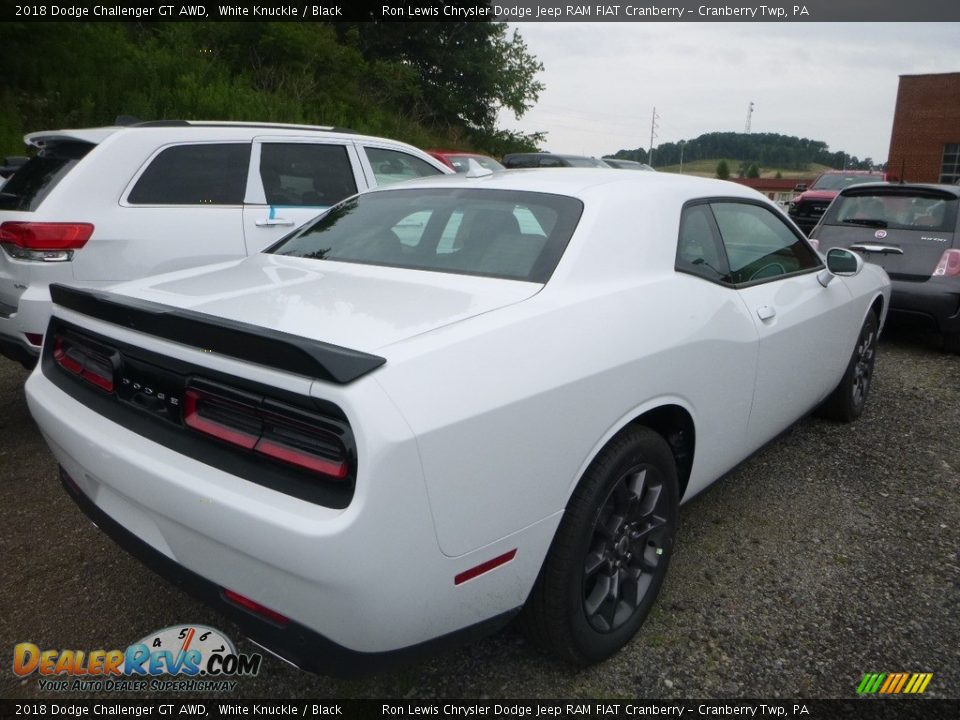 2018 Dodge Challenger GT AWD White Knuckle / Black Photo #4
