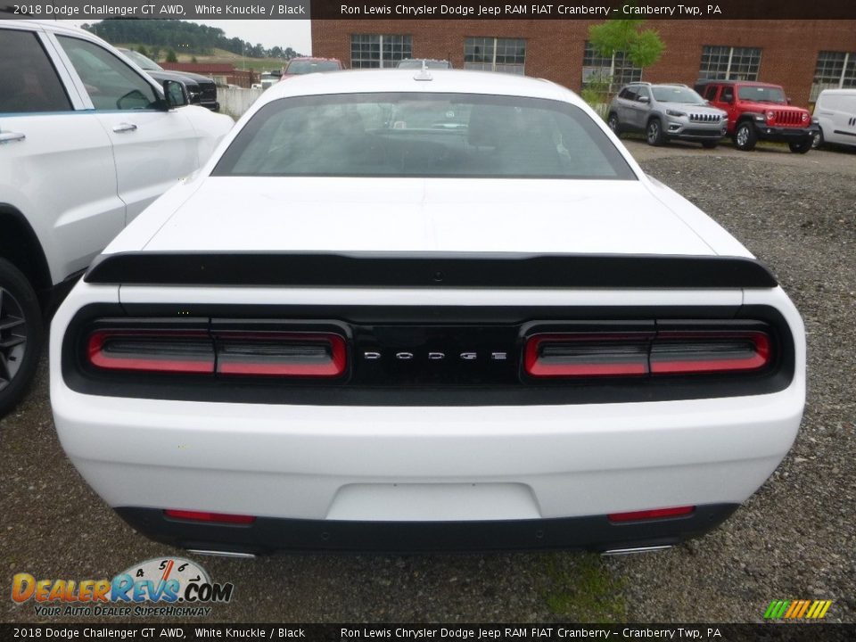 2018 Dodge Challenger GT AWD White Knuckle / Black Photo #5