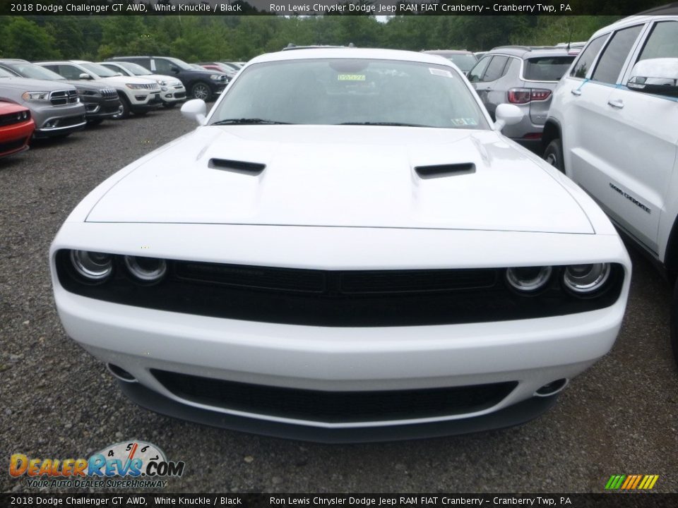 2018 Dodge Challenger GT AWD White Knuckle / Black Photo #7
