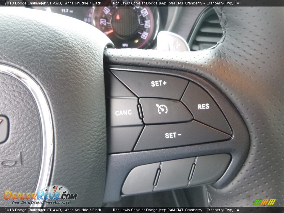 2018 Dodge Challenger GT AWD White Knuckle / Black Photo #16
