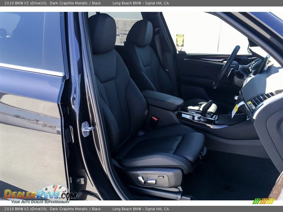 2019 BMW X3 sDrive30i Dark Graphite Metallic / Black Photo #2