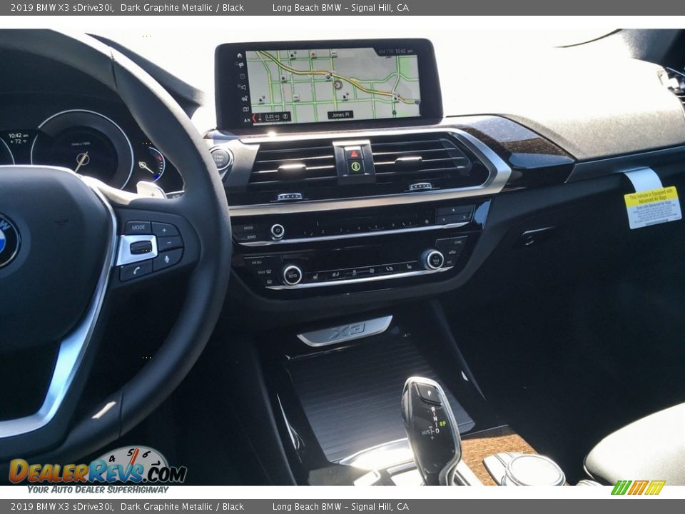 2019 BMW X3 sDrive30i Dark Graphite Metallic / Black Photo #6