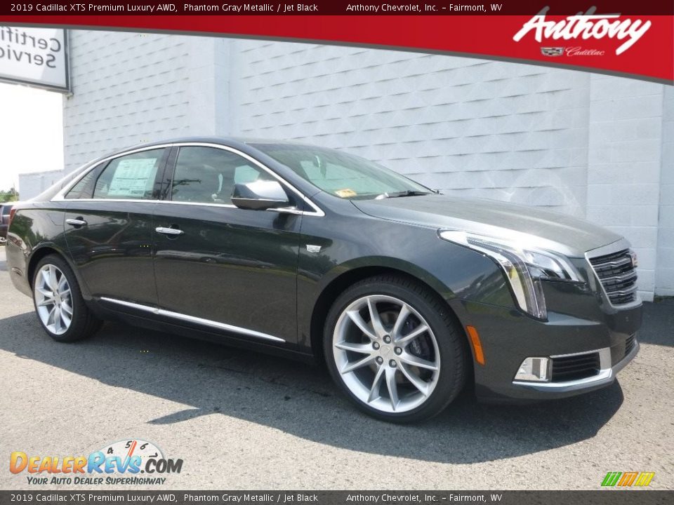 2019 Cadillac XTS Premium Luxury AWD Phantom Gray Metallic / Jet Black Photo #1