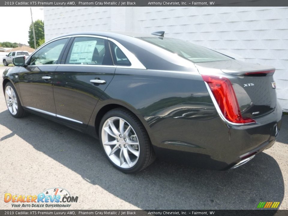 2019 Cadillac XTS Premium Luxury AWD Phantom Gray Metallic / Jet Black Photo #5