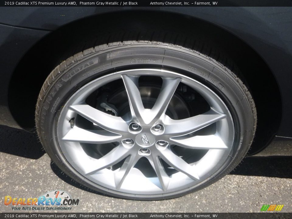 2019 Cadillac XTS Premium Luxury AWD Phantom Gray Metallic / Jet Black Photo #7