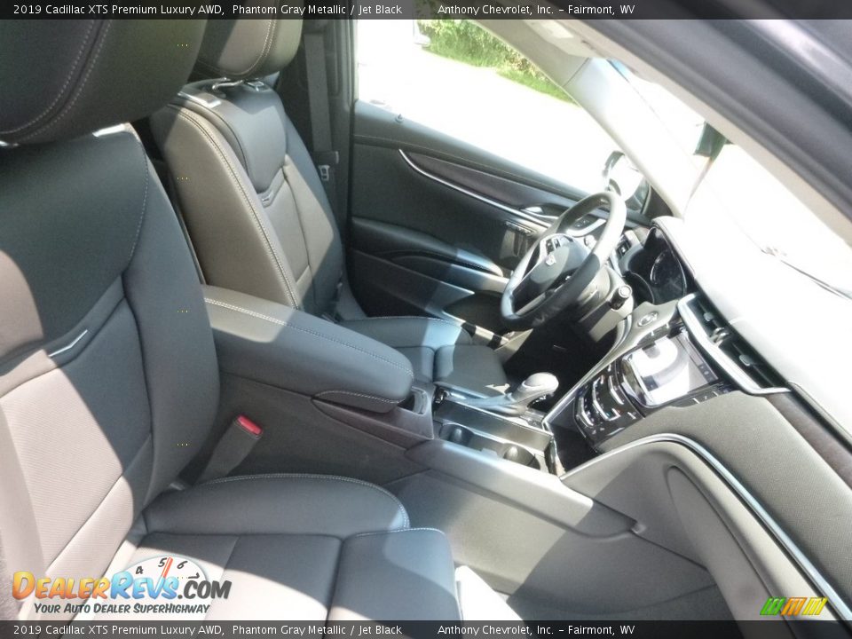 2019 Cadillac XTS Premium Luxury AWD Phantom Gray Metallic / Jet Black Photo #9