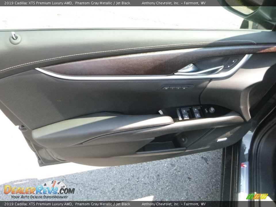2019 Cadillac XTS Premium Luxury AWD Phantom Gray Metallic / Jet Black Photo #12