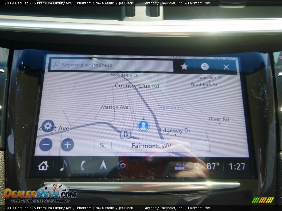 2019 Cadillac XTS Premium Luxury AWD Phantom Gray Metallic / Jet Black Photo #15