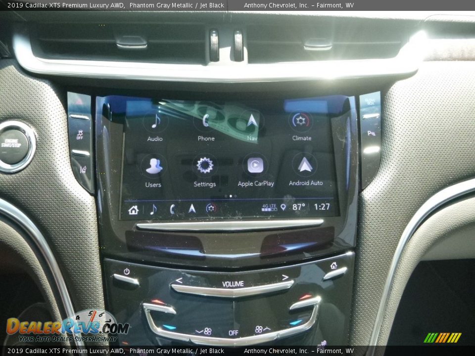 2019 Cadillac XTS Premium Luxury AWD Phantom Gray Metallic / Jet Black Photo #16