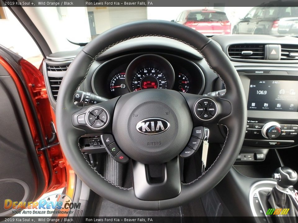 2019 Kia Soul + Steering Wheel Photo #16