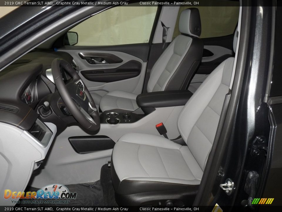Medium Ash Gray Interior - 2019 GMC Terrain SLT AWD Photo #7