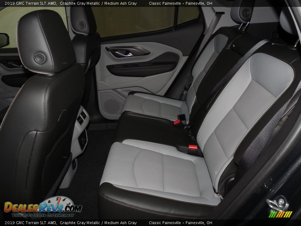 Rear Seat of 2019 GMC Terrain SLT AWD Photo #8