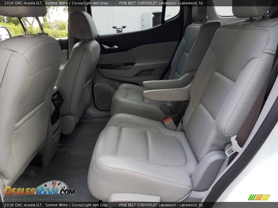 2018 GMC Acadia SLT Summit White / Cocoa/Light Ash Gray Photo #3