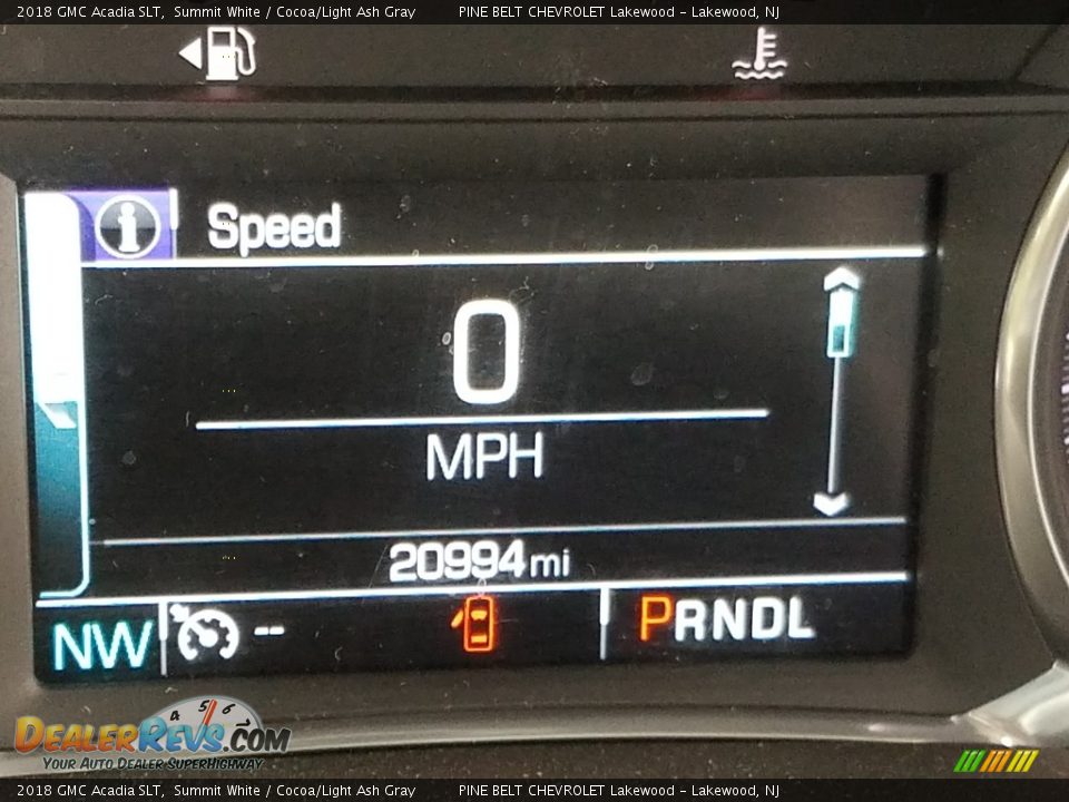 2018 GMC Acadia SLT Summit White / Cocoa/Light Ash Gray Photo #5