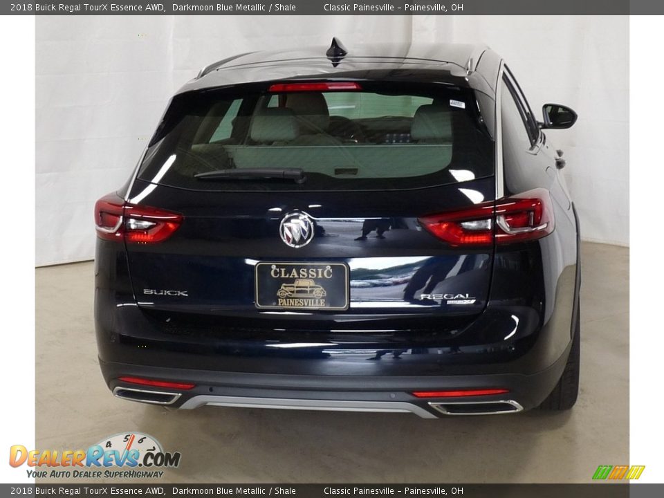2018 Buick Regal TourX Essence AWD Darkmoon Blue Metallic / Shale Photo #3