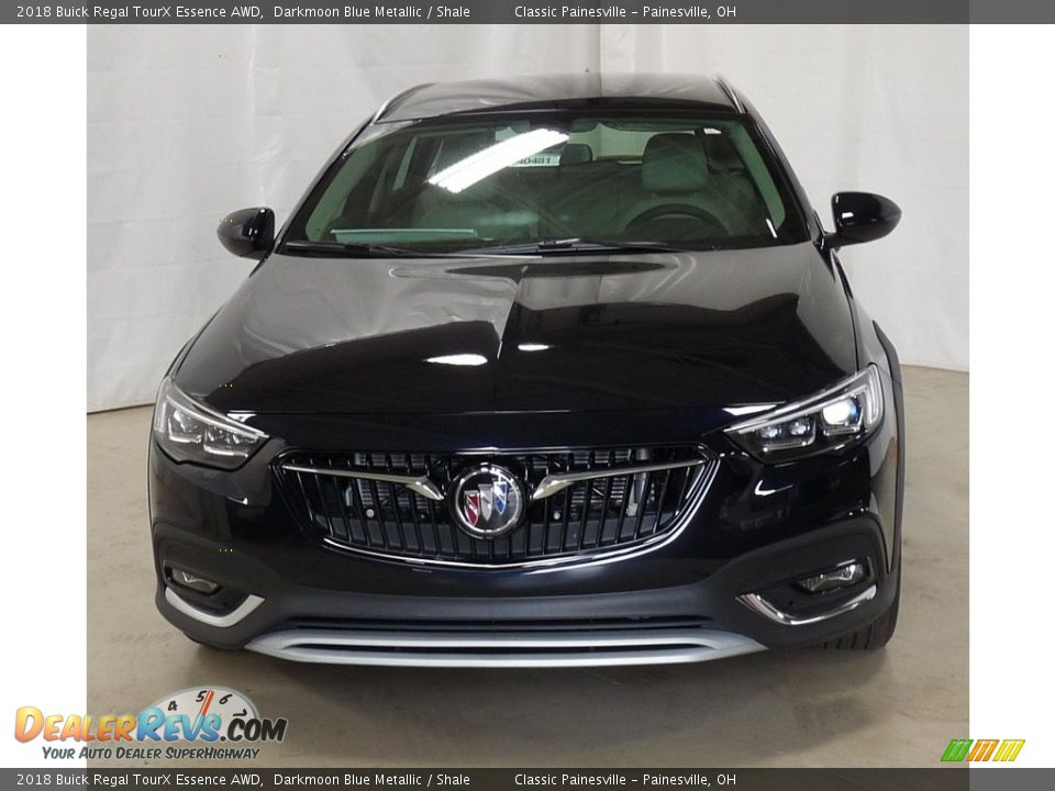 2018 Buick Regal TourX Essence AWD Darkmoon Blue Metallic / Shale Photo #4