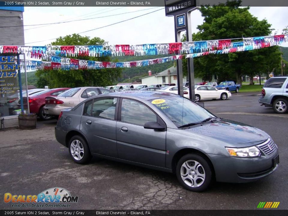 2005 Saturn ION 2 Sedan Storm Gray / Gray Photo #1