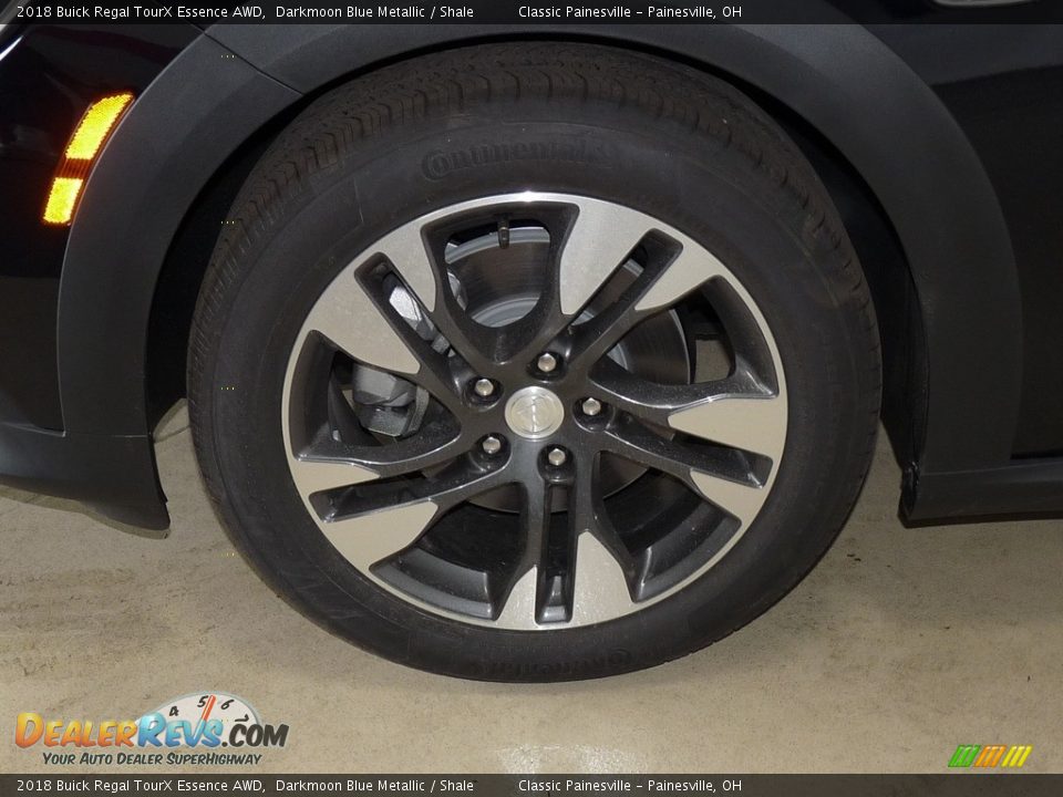 2018 Buick Regal TourX Essence AWD Darkmoon Blue Metallic / Shale Photo #5