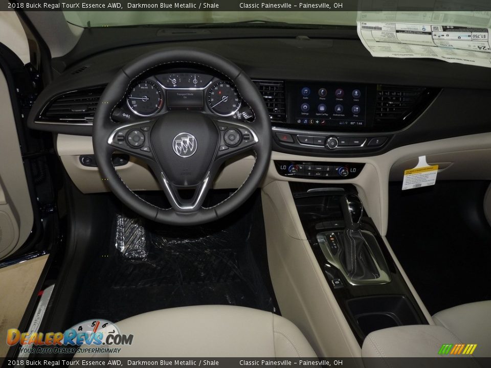 2018 Buick Regal TourX Essence AWD Darkmoon Blue Metallic / Shale Photo #8