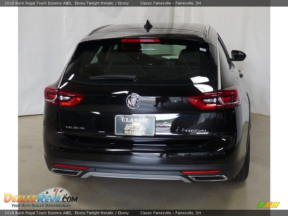 2018 Buick Regal TourX Essence AWD Ebony Twilight Metallic / Ebony Photo #3